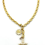 PEARL CROSS NECKLACE