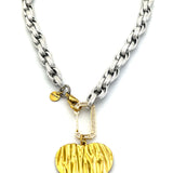 HEART ON LOCK NECKLACE 73-49