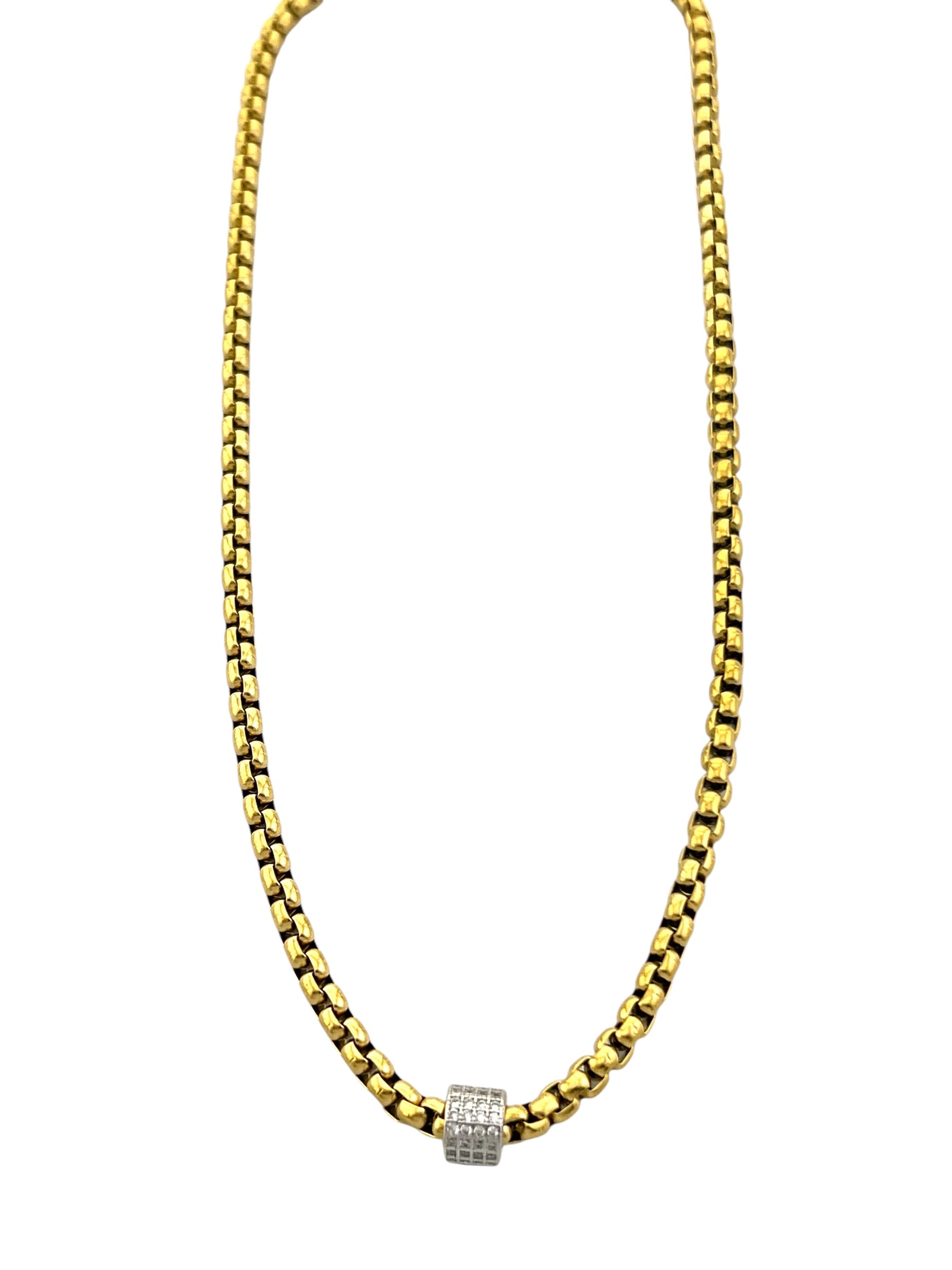 GOLD BEAD NECKLACE 305-32