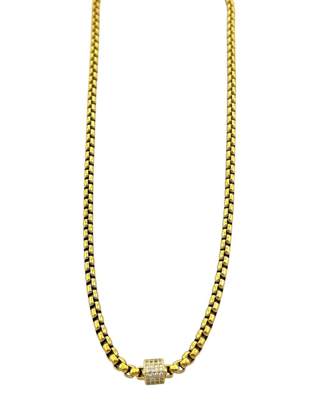 GOLD BEAD NECKLACE 305-32