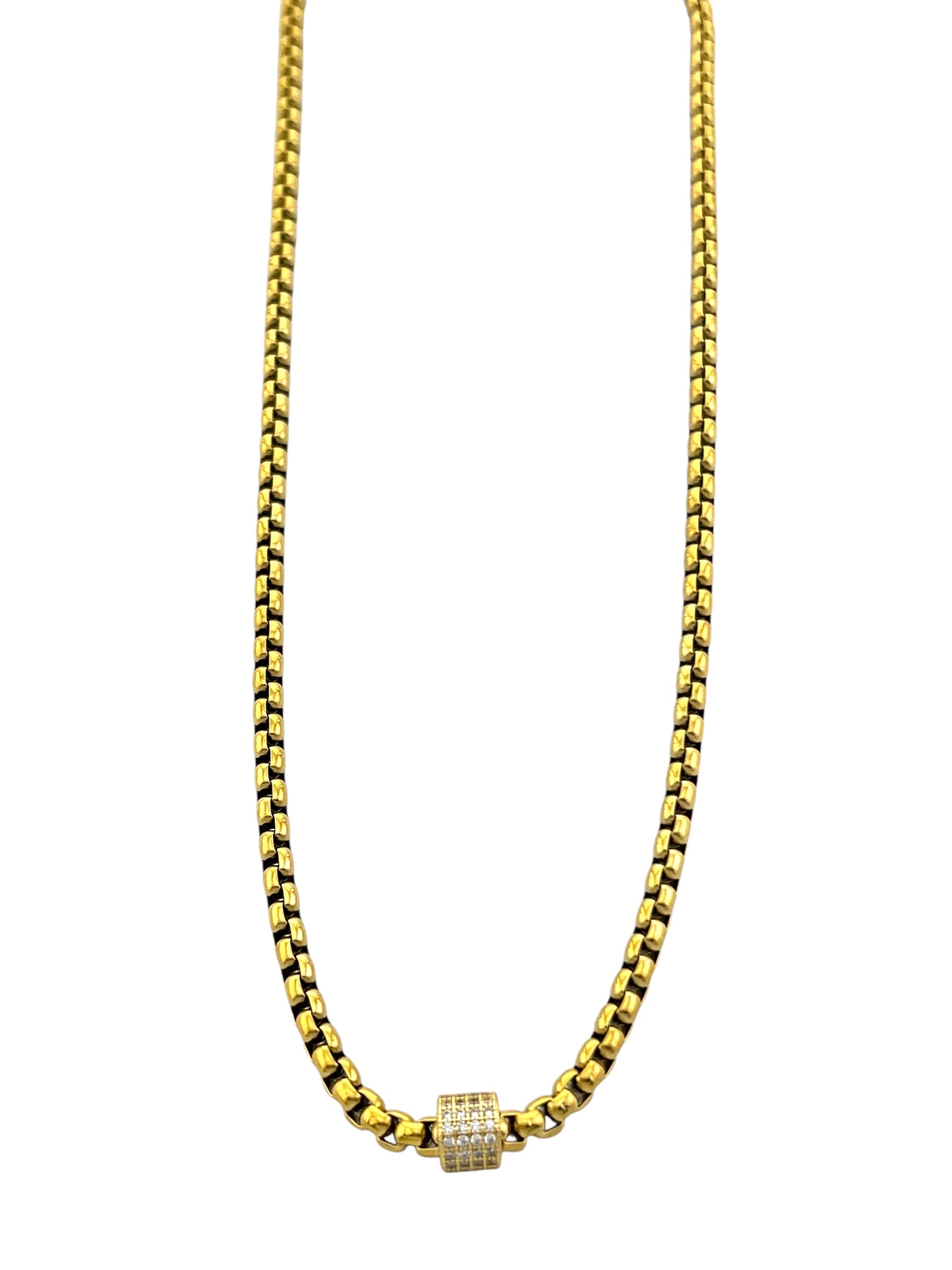 GOLD BEAD NECKLACE 305-32