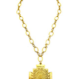 CHUNKY CROSS NECKLACE 224-39