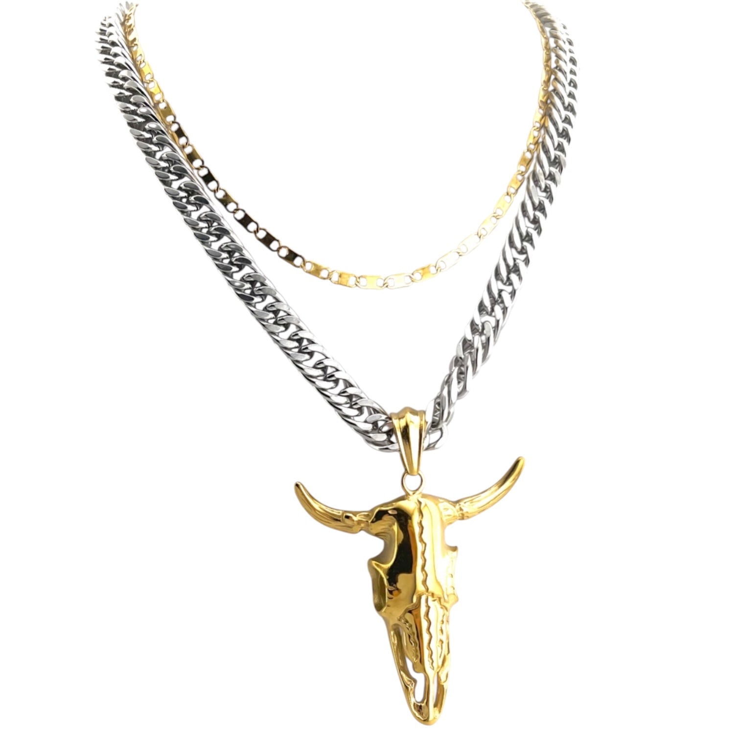 BIG BULL SKULL  74-57